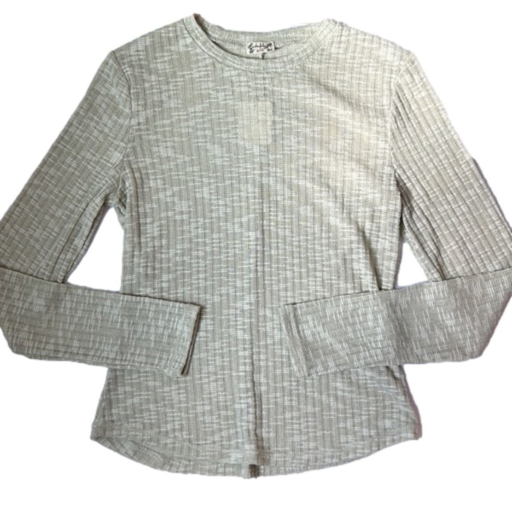 NWT Intimately Free People Aura Layering Top Semi Sheer Long Sleeve Small - Picture 12 of 12